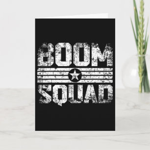 Boom Squad 4th Of July And New Year's Eve Firework Card