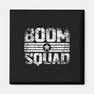 Boom Squad 4th Of July And New Year's Eve Firework Magnet