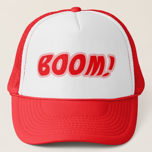 BOOM! TRUCKER HAT (Front)