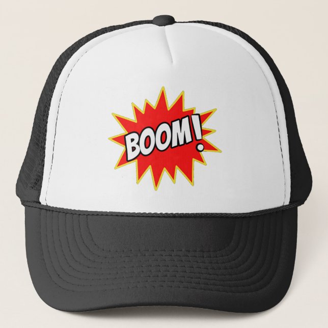 Boom Trucker Hat (Front)
