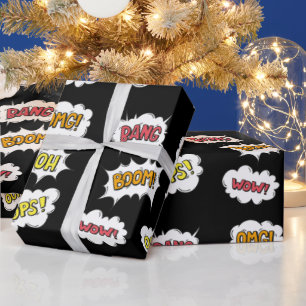Boom wrapping paper