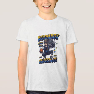 boombox basketball lovers Tri-Blend shirt