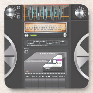 Boombox Ghetto Blaster Coaster