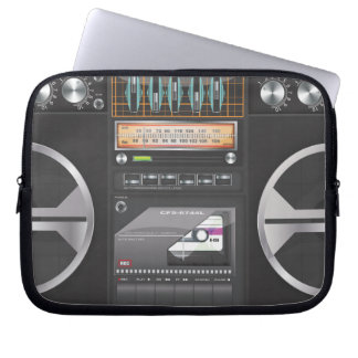 Boombox Ghetto Blaster Laptop Sleeve
