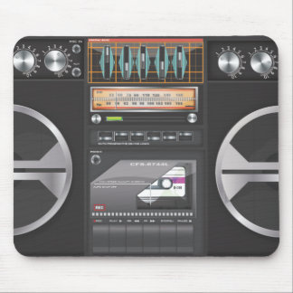 Boombox Ghetto Blaster Mouse Mat