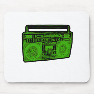 boombox ghetto blaster radio mouse mat