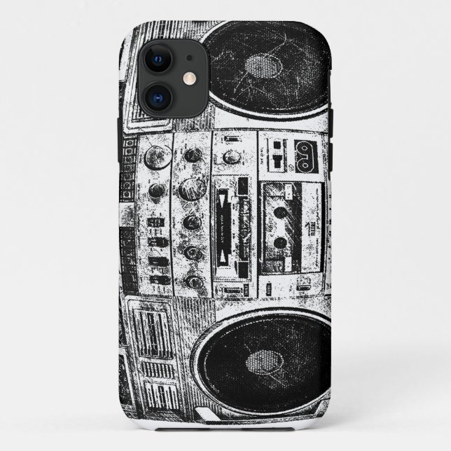 Boombox graffiti Case-Mate iPhone case (Back)