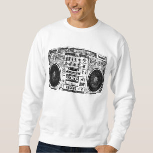 Boombox graffiti sweatshirt