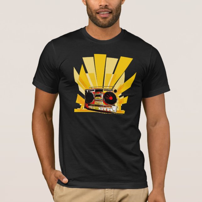 Boombox Graphic T-Shirt (Front)