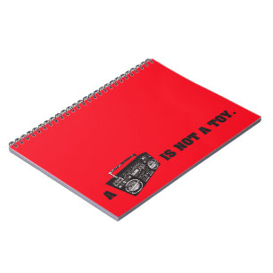 Boombox Is Not a Toy Notebook