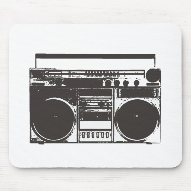 Boombox Mousepad (Front)