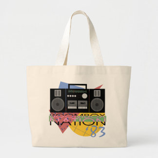 Boombox Nation 83 Large Tote Bag
