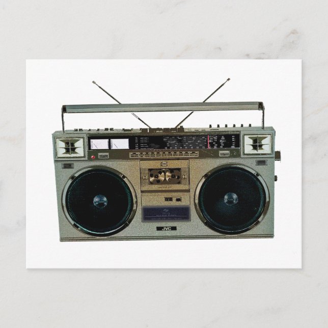 Boombox Postcard (Front)