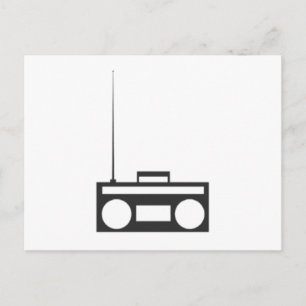 Boombox Postcard