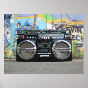 Boombox Poster