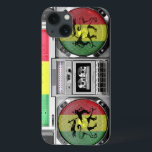boombox reggae iPhone 13 case<br><div class="desc">Unique and original design for an cool gift.</div>