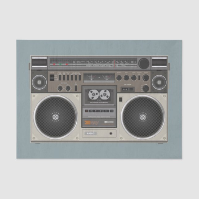 boombox tissue paper (Front)