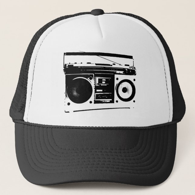 BoomBox Trucker Hat (Front)