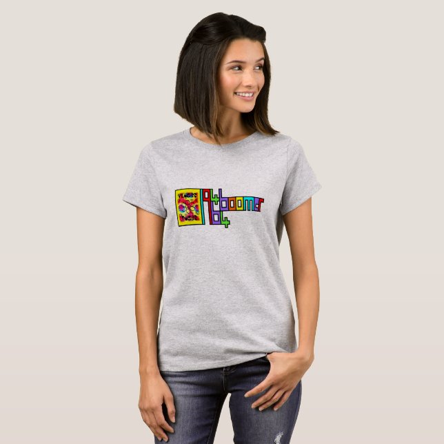BOOMER Flower Power T-shirt (Front Full)