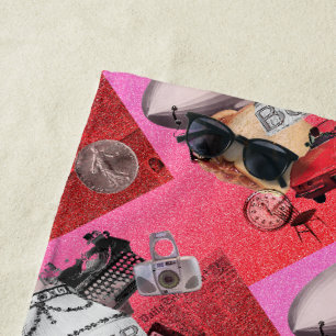 BOOMER Nostalgic Beach Towel
