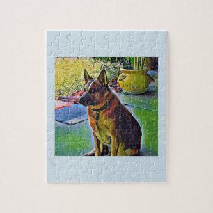 "Boomer" Red Heeler Puzzle
