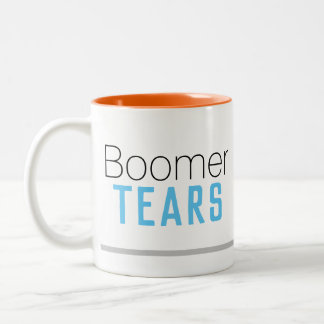 Boomer Tears 2-toned mug (R-Handed)