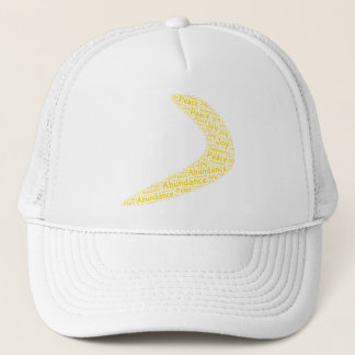 Boomerang abundance, peace, joy cap