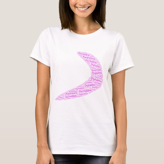 Boomerang Dynamic, incredible, awareness T-Shirt (Front)