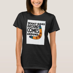 Boomerang Graphic Boomerang Player Boomerang Throw T-Shirt