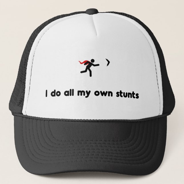 Boomerang Hero Trucker Hat (Front)