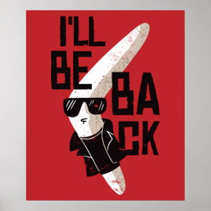 Boomerang I'll Be Back Terminator Parody Poster