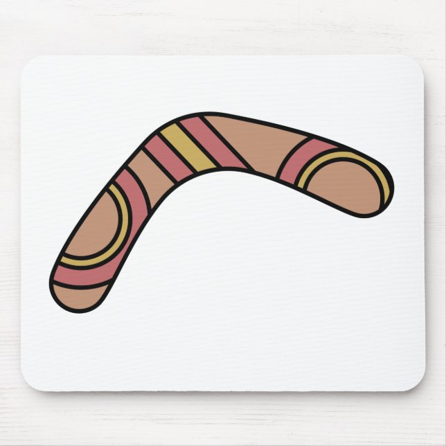 Boomerang Mouse Mat (Front)