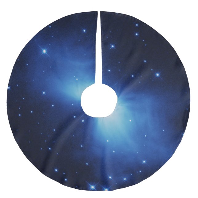 Boomerang Nebula in space NASA Brushed Polyester Tree Skirt (Front)