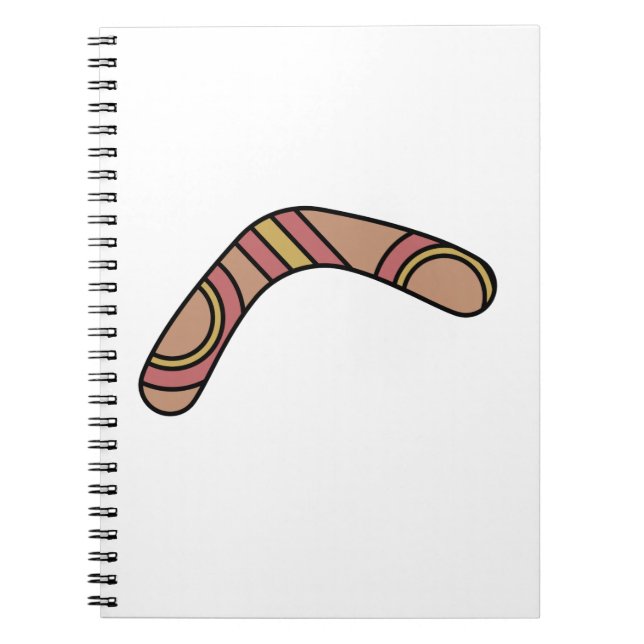 Boomerang Notebook (Front)