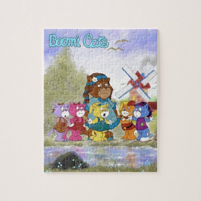 Boomi Cats Jigsaw Puzzle (Vertical)