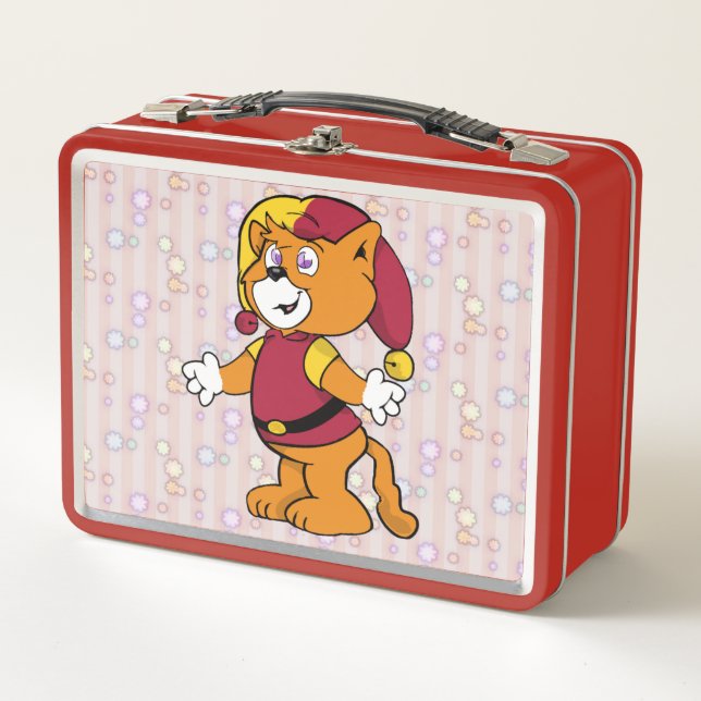 Boomi Cats Metal Lunch Box (Front)