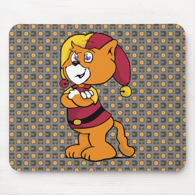 Boomi Cats Mouse Mat (Front)