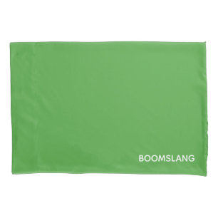 Boomslang green color name pillowcase