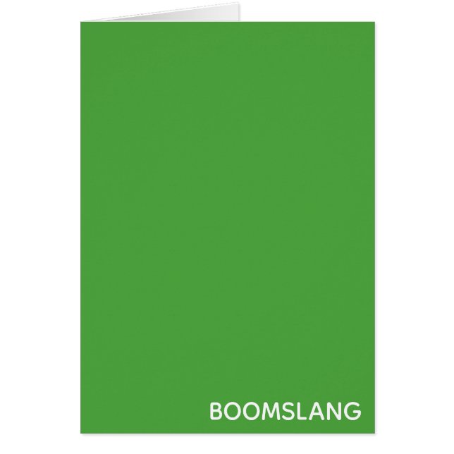 Boomslang green colour name (Front)