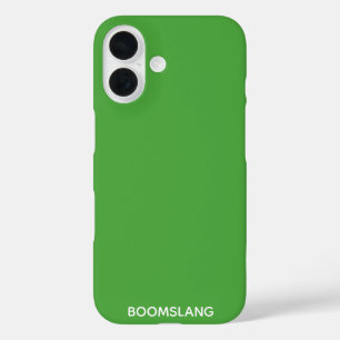 Boomslang green colour name iPhone 16 case
