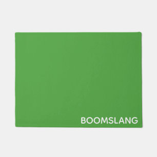 Boomslang green colour name doormat