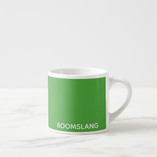 Boomslang green colour name espresso cup