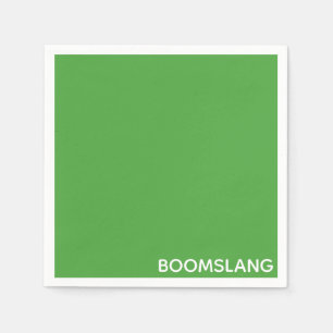 Boomslang green colour name napkin