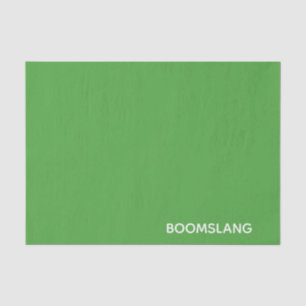 Boomslang green colour name tissue paper