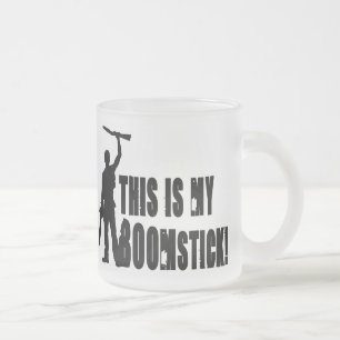 Boomstick Frosted Glass Coffee Mug