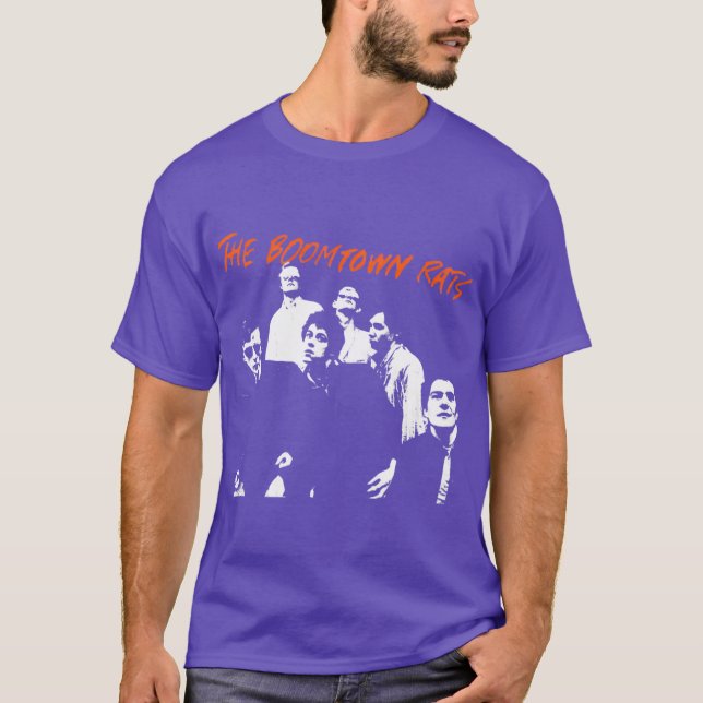 Boomtown Rats Band Retro Music Art PERFECT GIFT FO T-Shirt (Front)