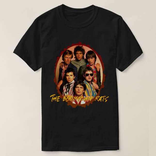 Boomtown Rats The Gang&x27;s All Here Classic T-Sh T-Shirt (Design Front)