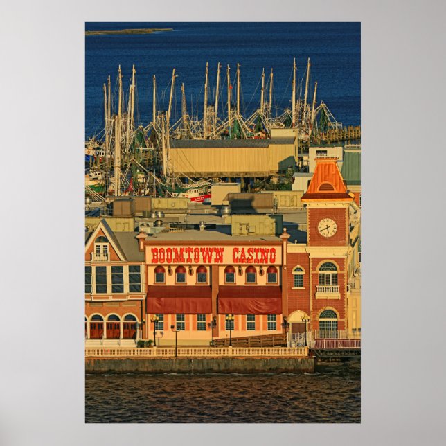 Boomtown Sunset Poster (Front)