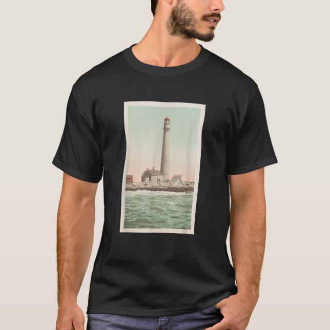 Boon Island Light Illustration T-Shirt (Front)