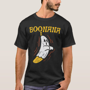 Boonana Cute Ghost Banana Halloween Costume Men Wo T-Shirt